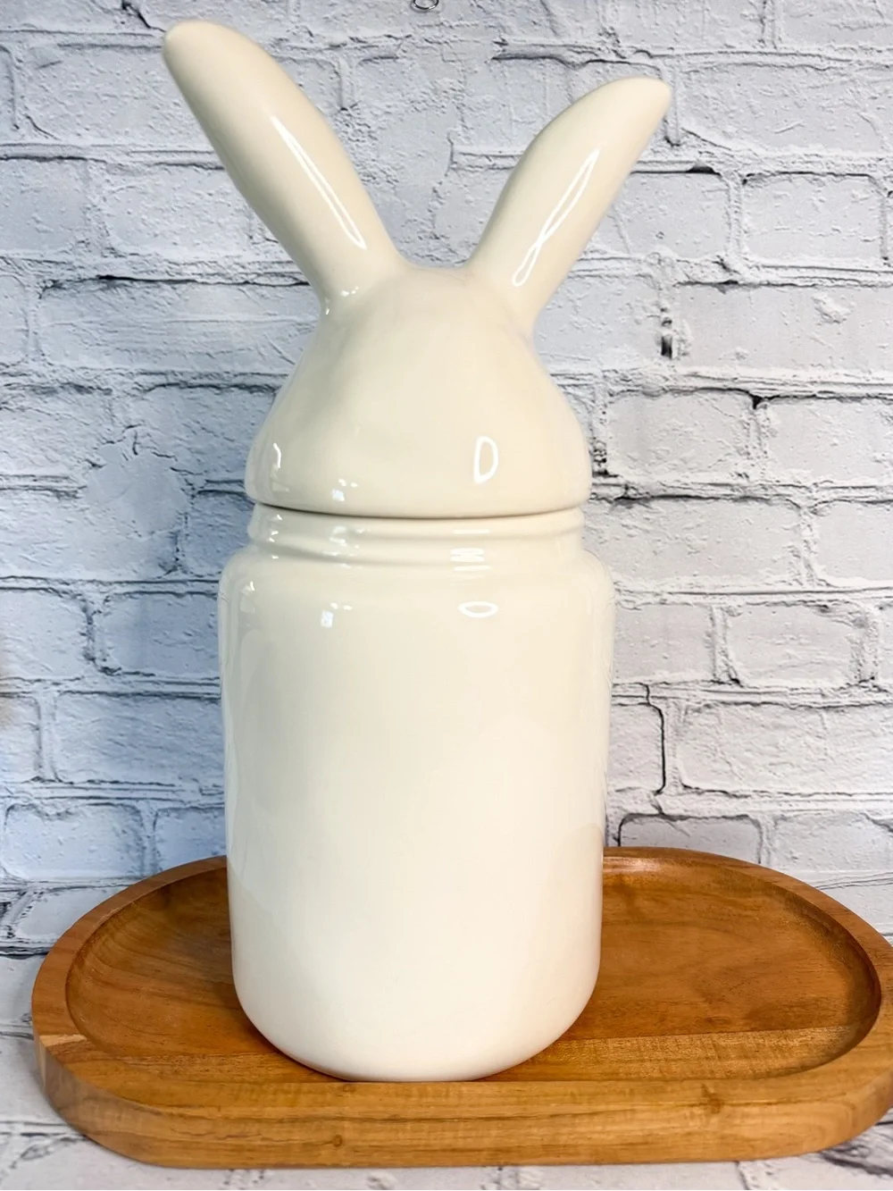 Rae Dunn Bunny Treats Canister